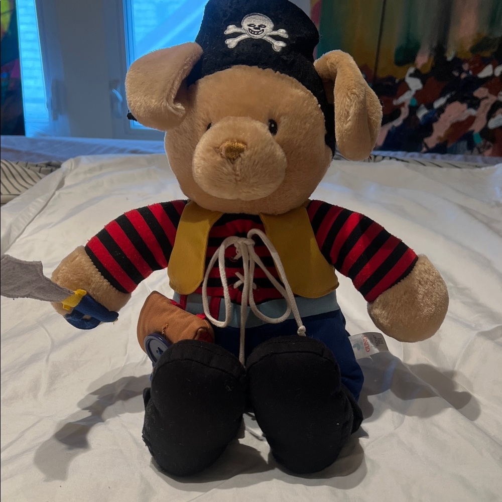 Gund teach Me Pirate Bear